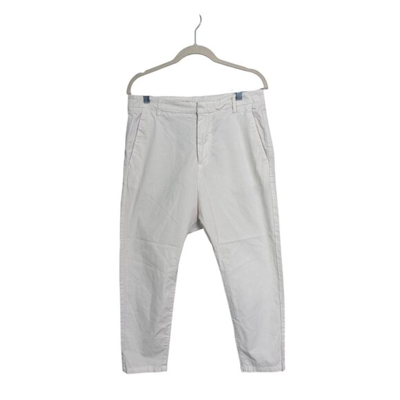 Nili Lotan Luna cotton pants size 6 drop crotch baggy trousers designer quiet - Picture 1 of 5